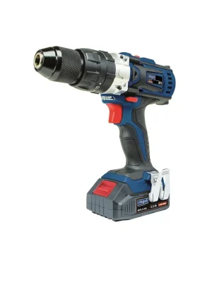 Speciální Cena Scheppach CID40-20Li - aku 20V dvourychlostní vrtací šroubovák s příklepem + 2x baterie 2 Ah + nabíječka + kufr