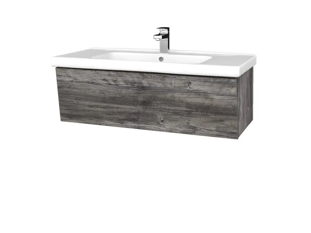 Přímo Od Výrobce Koupelnová skříňka INVENCE SZZ 100 (umyvadlo Harmonia) - D10 Borovice Jackson / D10 Borovice Jackson