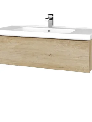 Cenový Hit Koupelnová skříňka INVENCE SZZ 100 (umyvadlo Harmonia) - D15 Nebraska / D15 Nebraska