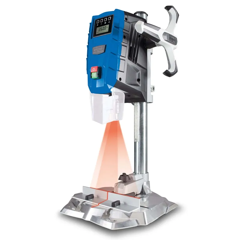 Scheppach DP 55 - stojanová vrtačka s křížovým laserem Aktuální