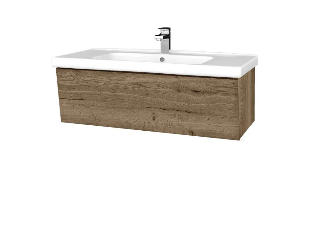 Koupelnová skříňka INVENCE SZZ 100 (umyvadlo Harmonia) - D21 Tobacco / D21 Tobacco Nejlepší Volba