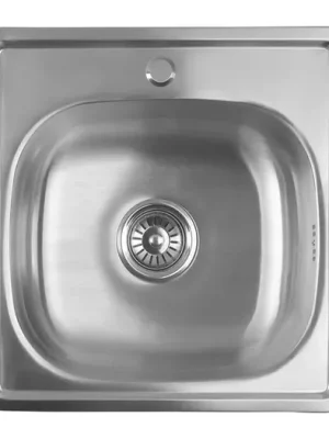 Značkový AQUALINE Nerezový vestavný dřez 48x18x48cm