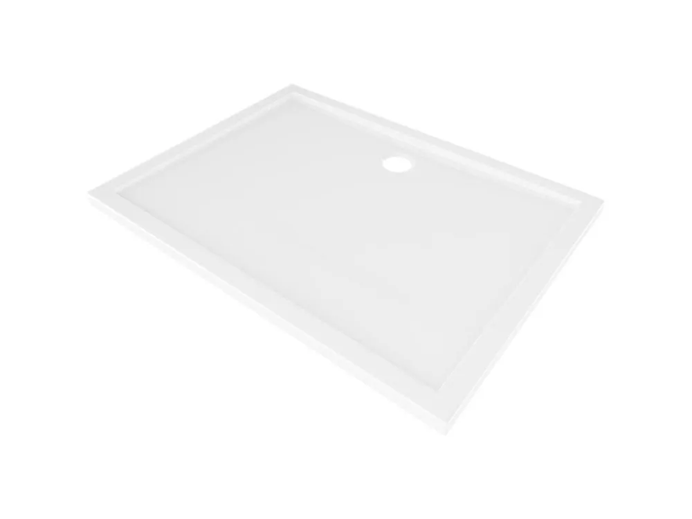 Must-Have MEXEN - Flow sprchová vanička obdélníková slim 70 x 95, bílá lesk 46R107095 - koupelny-sanita.cz