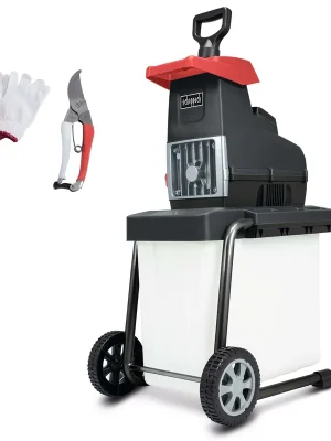 Scheppach GS 60 - elektrický válcový drtič 2800 W s transparentním boxem Odeslání Ihned