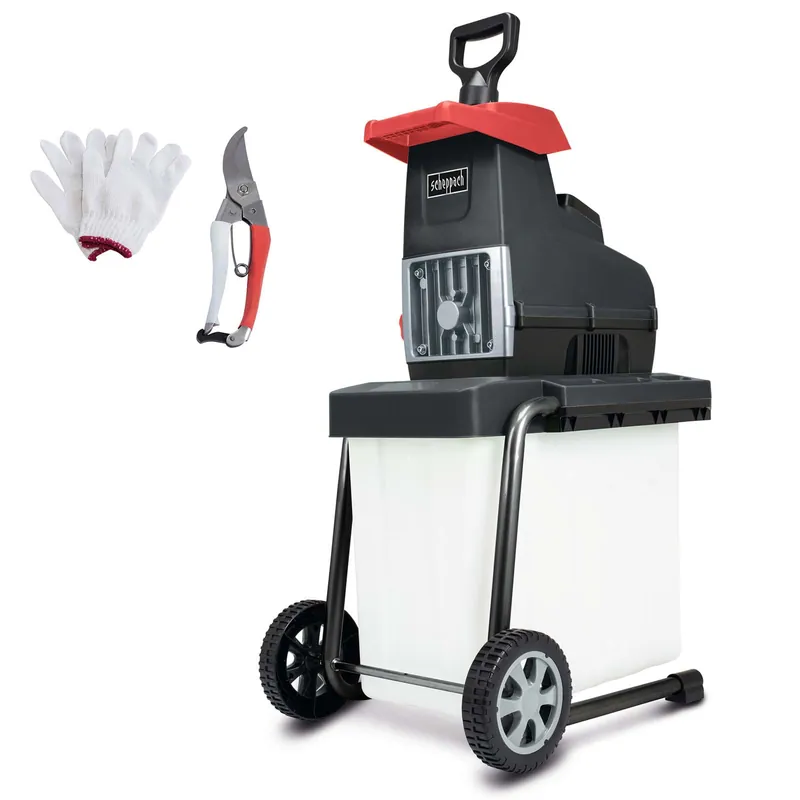 Scheppach GS 60 - elektrický válcový drtič 2800 W s transparentním boxem Odeslání Ihned