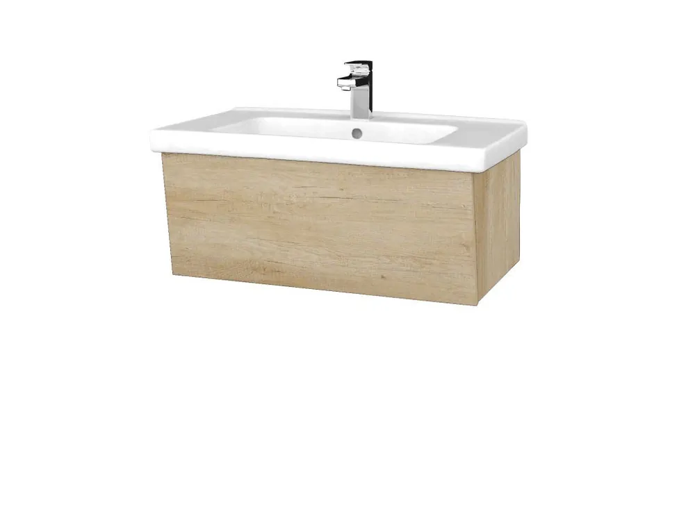 Top Prodej Koupelnová skříňka INVENCE SZZ 80 (umyvadlo Harmonia) - D15 Nebraska / D15 Nebraska