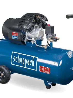 Scheppach HC 120 dc - olejový dvouválcový kompresor 10 bar se vzdušníkem 100 l Cenový Hit