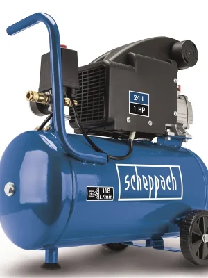 Cenově Výhodný Scheppach HC 24-8 - olejový kompresor 8 bar se vzdušníkem 24 l