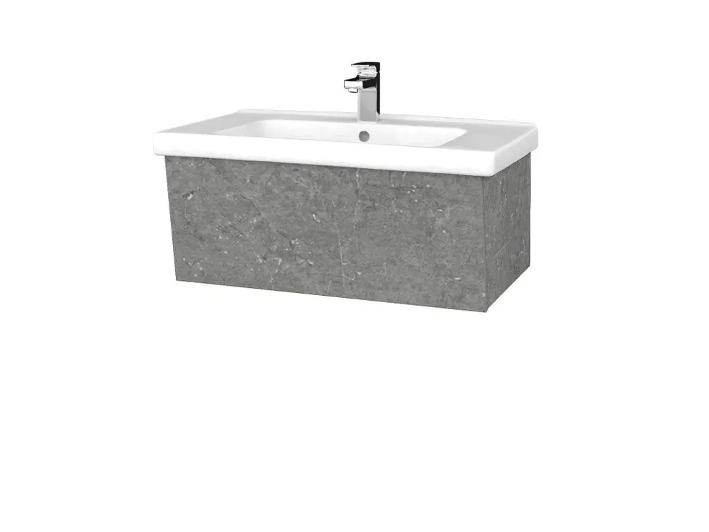 Časově Omezené Koupelnová skříňka INVENCE SZZ 80 (umyvadlo Harmonia) - D20 Galaxy / D20 Galaxy