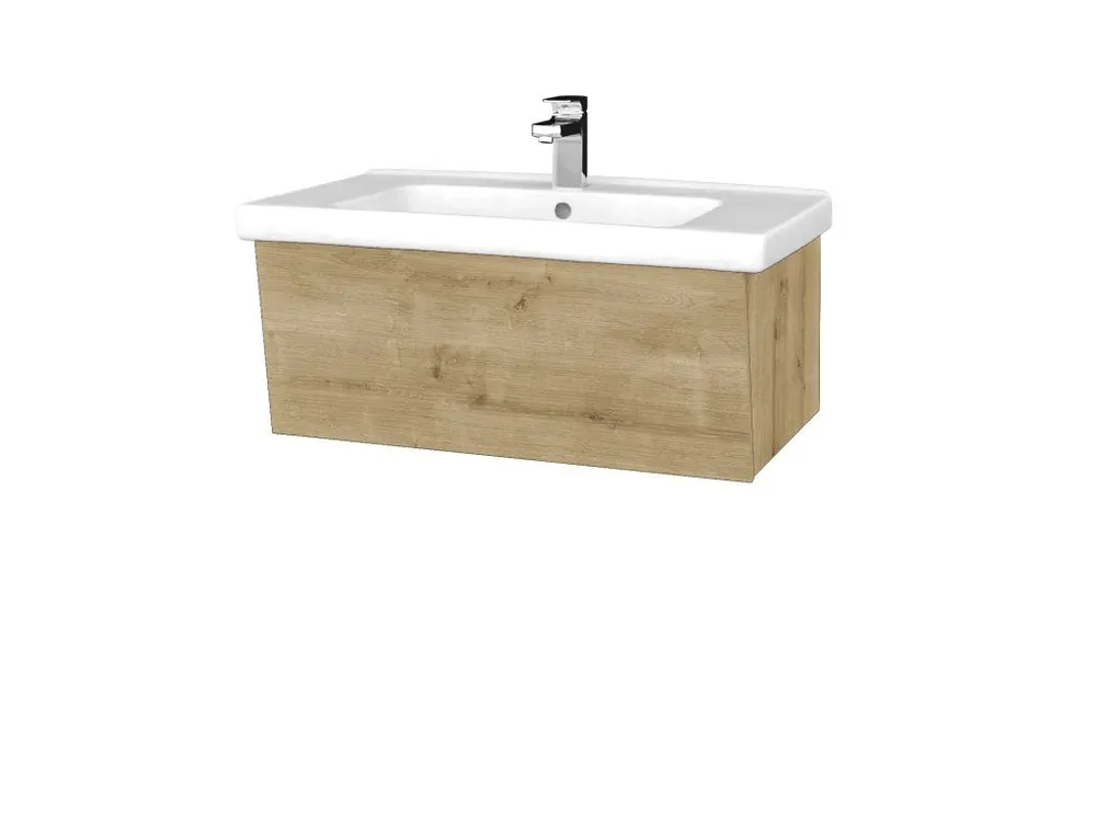 Koupelnová skříňka INVENCE SZZ 80 (umyvadlo Harmonia) - D09 Arlington / D09 Arlington Must-Have