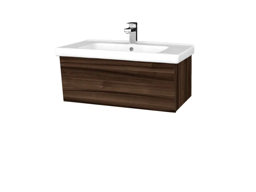 Koupelnová skříňka INVENCE SZZ 80 (umyvadlo Harmonia) - D06 Ořech / D06 Ořech Omezená Nabídka