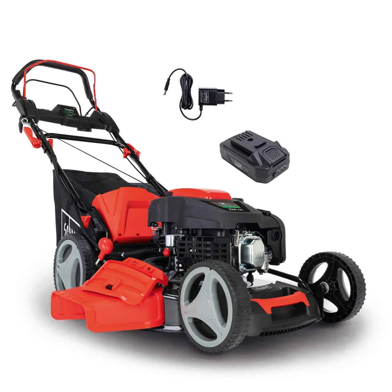 Doprava Zdarma Scheppach MS 225-53 E - multifunkční travní sekačka 4v1 s pojezdem a elektrostartem