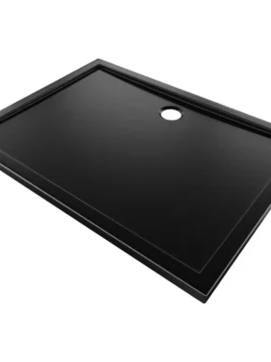 Akční Cena MEXEN - Flow sprchová vanička obdélníková slim 75 x 85, černá mat 46R707585 - koupelny-sanita.cz