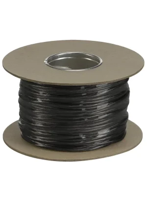 Akce UKONČENA VÝROBA Lanko 12V pro lankový systém TENSEO černý 4 mm² 100m - BIG WHITE (SLV)