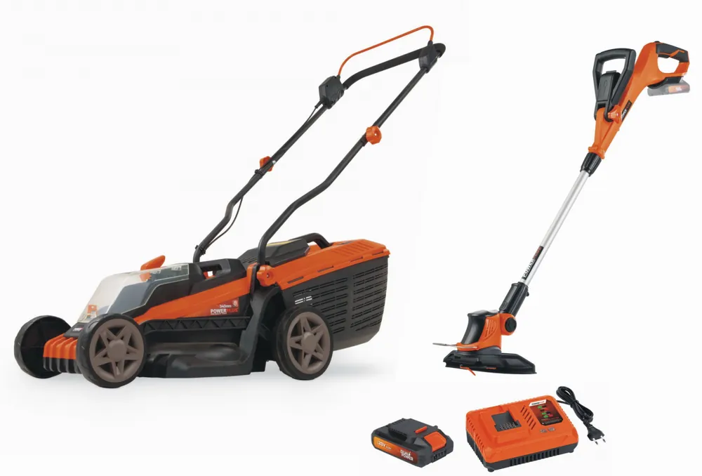 POWERPLUS POWDPG75565 Aku sekačka 20V LI-ION 340mm SET Finální Výprodej