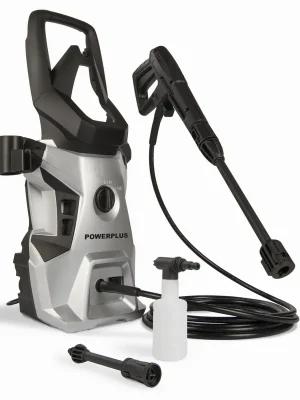 Doprava Zdarma POWERPLUS POWXG90408 Elektrická tlaková myčka 1800W 140bar