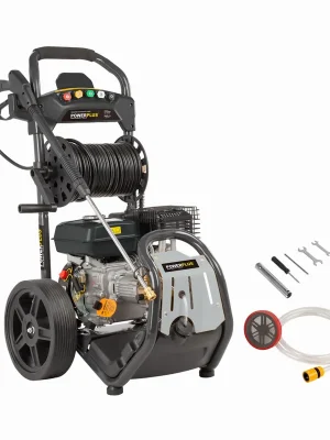 Cenová Bomba POWERPLUS POWXG9100 Benzinová tlaková myčka s čerpadlem 210cc 270bar