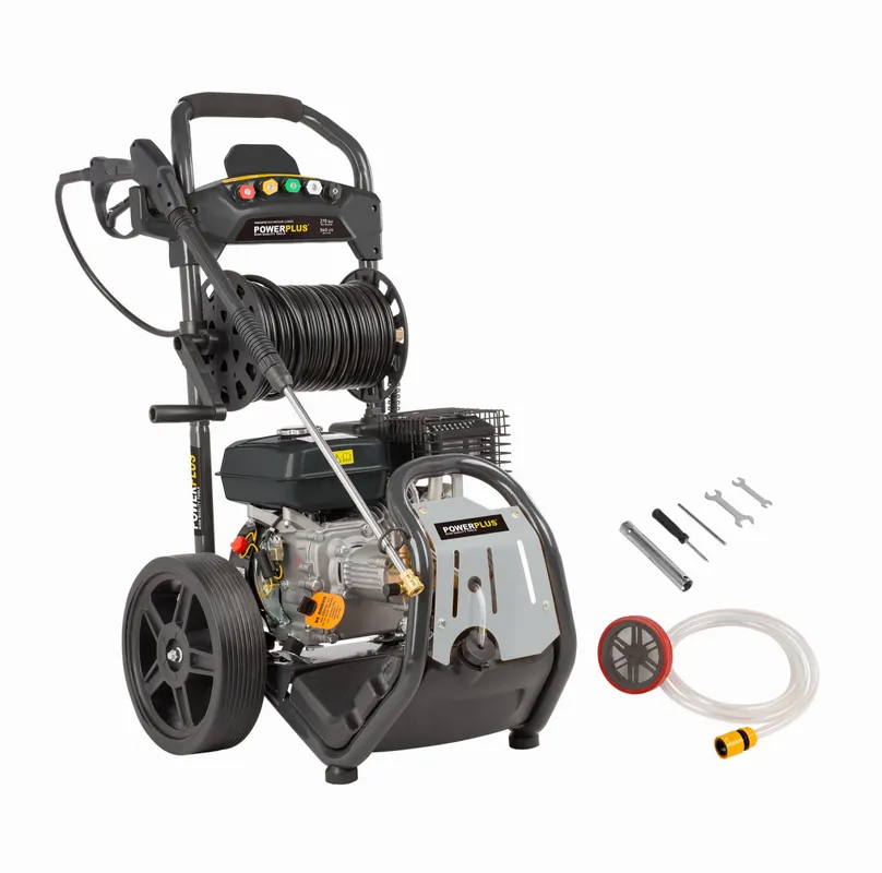 Cenová Bomba POWERPLUS POWXG9100 Benzinová tlaková myčka s čerpadlem 210cc 270bar