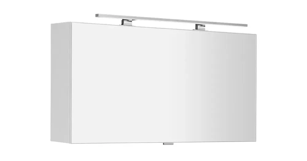 Značkový SAPHO CLOE galerka s LED osvětlením 100x50x18cm, bílá