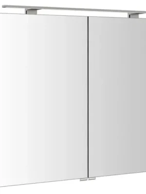 Zlevněný SAPHO RIWA galerka s LED osvětlením, 101x70x17cm, borovice rustik