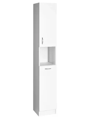 Akce AQUALINE SIMPLEX ECO vysoká skříňka s košem 30x180x30cm