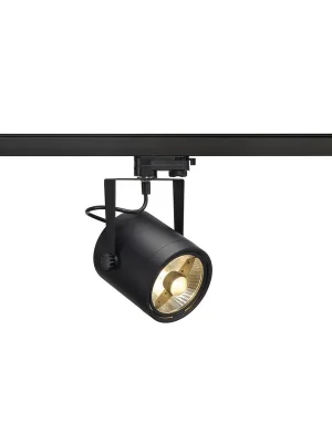 Akční Cena EURO SPOT ES111 kruhova cerna 230V GU10 75W - BIG WHITE (SLV)