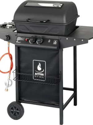 Activa Halifax - plynový lávový gril s bočním vařičem Horká Nabídka