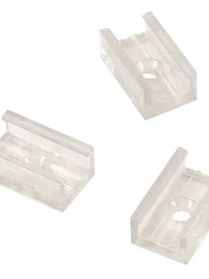 UKONČENA VÝROBA Svorky pro MINI ALU lištu - BIG WHITE (SLV) Jen Po Omezenou Doba