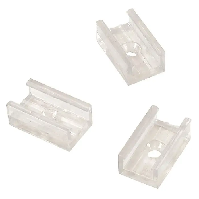 UKONČENA VÝROBA Svorky pro MINI ALU lištu - BIG WHITE (SLV) Jen Po Omezenou Doba