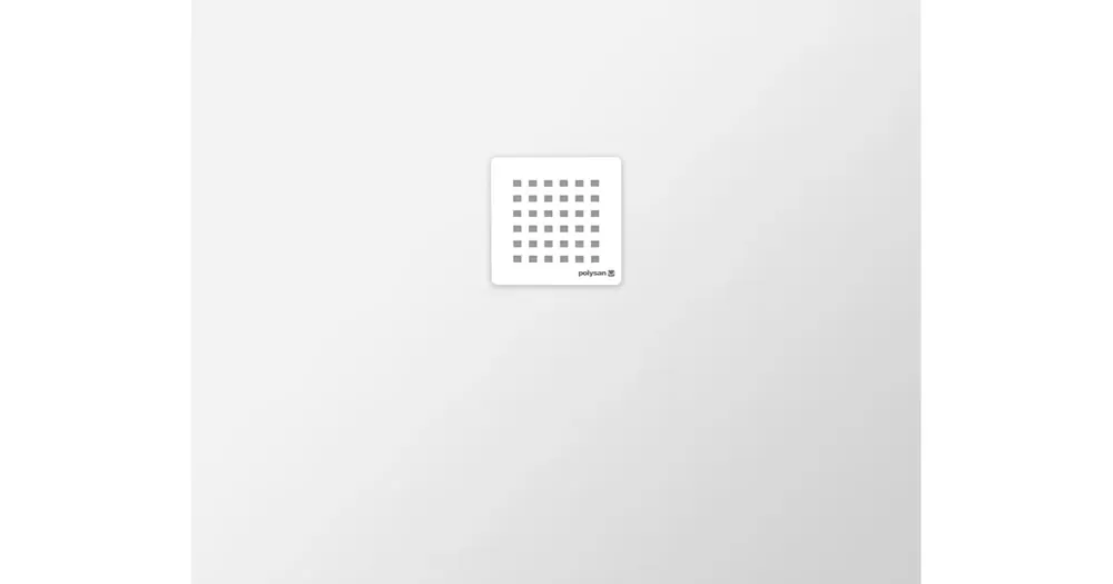 Značkový POLYSAN FLEXIA vanička z litého mramoru s možností úpravy rozměru, 100x80cm