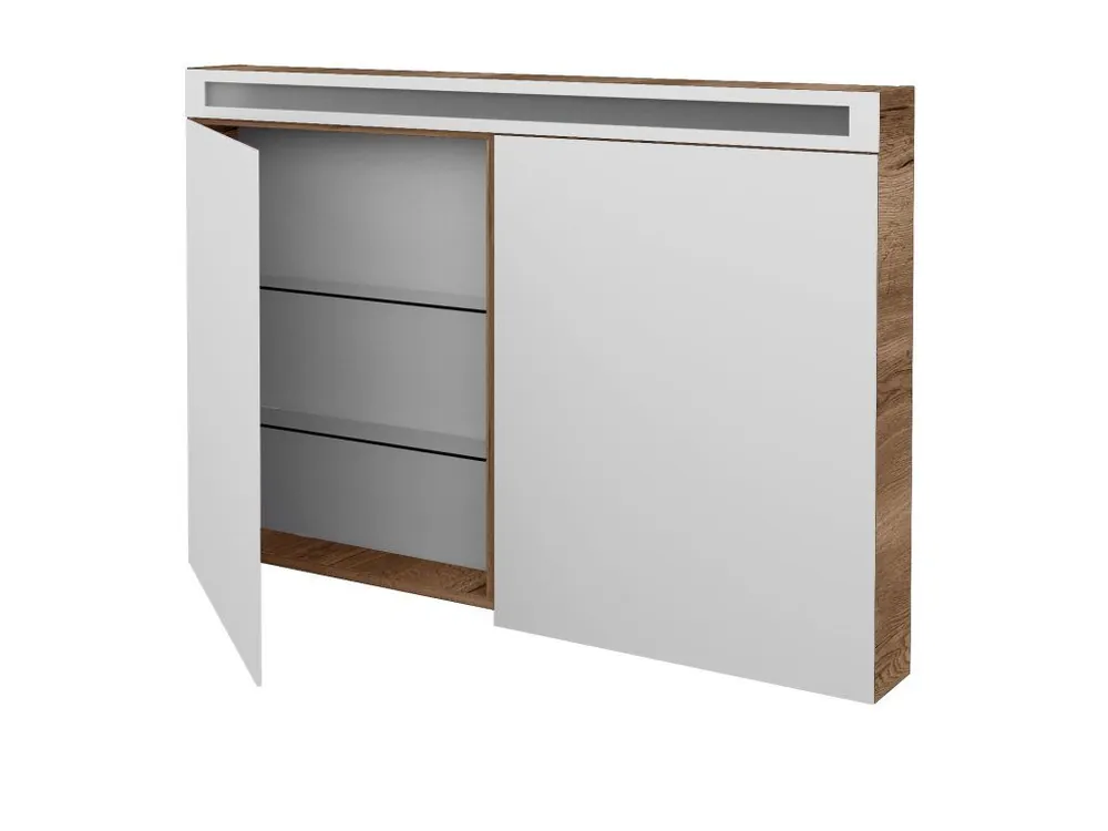 Značkový Dvoudveřová galerka MAX GA2O 120 - D21 Tobacco