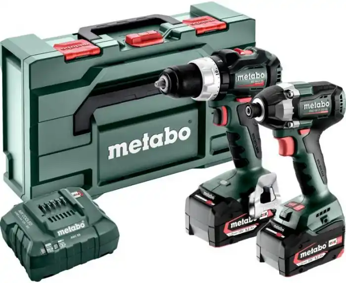 Akční Cena Metabo COMBO SET 2.8.3 18V aku stroje v sadě, BSLBL+SSD200LTBL 1x2,0,1x5,2Ah