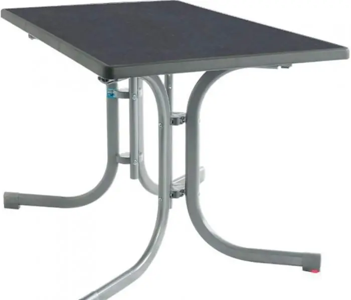 3e 64163 skládací stůl Boulevard anthrazit, břidlice 115x70 cm Poslední Šance