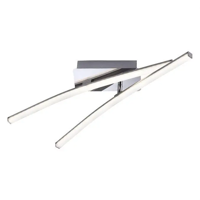 Značkový SIMON LED stropní svítidlo, ocel, moderní design 3000K - LEUCHTEN DIREKT / JUST LIGHT