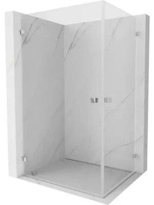 Akce MEXEN/S - Lunar-B Duo sprchový kout dveře křídlové 90 x 75, transparent, chrom 832-090L-075P-01-00