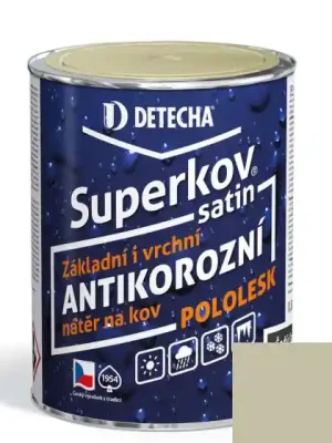 Detecha SUPERKOV SATIN 0,8kg šedý (oblázkový) RAL 7032 Odeslání Ihned
