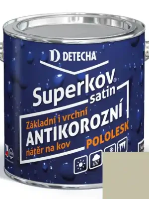 Jen Po Omezenou Doba Detecha SUPERKOV SATIN 5kg šedý (oblázkový) RAL 7032