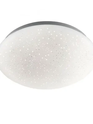Zlevněný SKYLER LED stropní svítidlo, bílé, průměr  39cm, moderní design RGB+3000K - LEUCHTEN DIREKT / JUST LIGHT