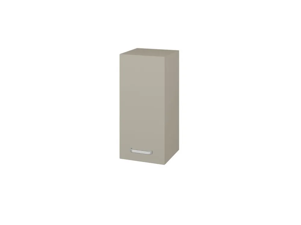 Akce Horní skříňka SYD 35 - L04 Béžová vysoký lesk / Úchytka T01 / L04 Béžová vysoký lesk / Levé