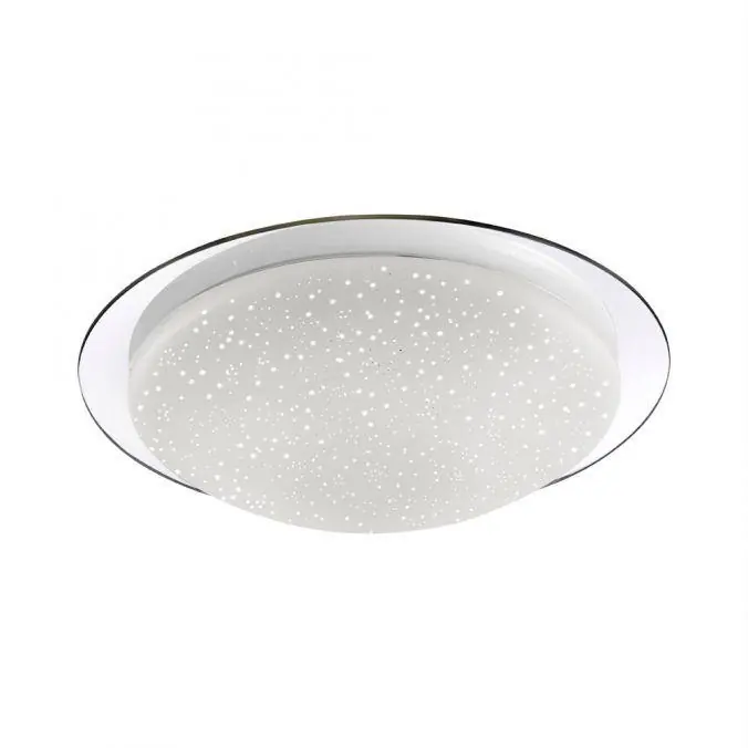 Značkový SKYLER LED stropní svítidlo, sklo, chrom, kruhové, 38cm 2700-5000K - LEUCHTEN DIREKT / JUST LIGHT