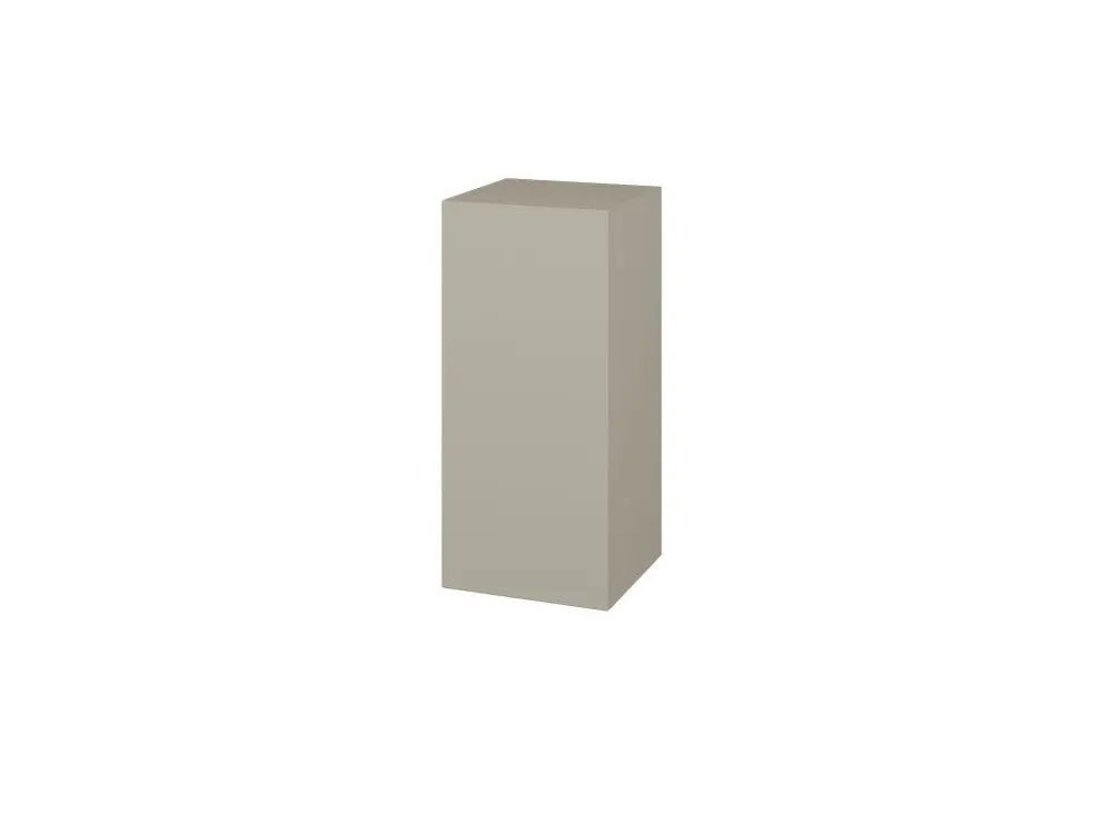 Akce Horní skříňka SYD 35 - L04 Béžová vysoký lesk / Bez úchytky T31 / L04 Béžová vysoký lesk / Pravé