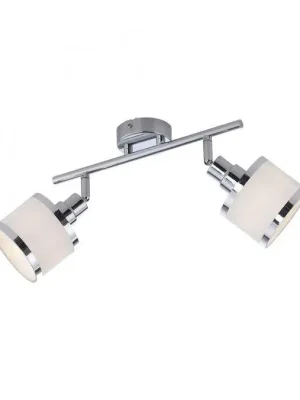 ACCOR LED stropní svítidlo 2 ramenné lesklý chrom otočné do interiéru - LEUCHTEN DIREKT / JUST LIGHT Novinka