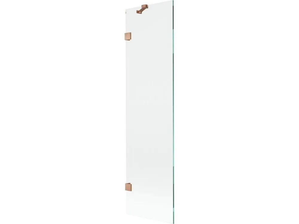 Přímo Od Výrobce MEXEN/S - Lunar vanová zástěna FIX 50 x 150, transparent, měď kartáčovaná 897-050-000-65-00