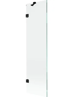 Rychlé Dodání MEXEN/S - Lunar vanová zástěna FIX 50 x 150, transparent, černá 897-050-000-70-00