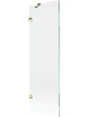 MEXEN/S - Lunar vanová zástěna FIX 60 x 150, transparent, zlatá 897-060-000-50-00 Kup Teď