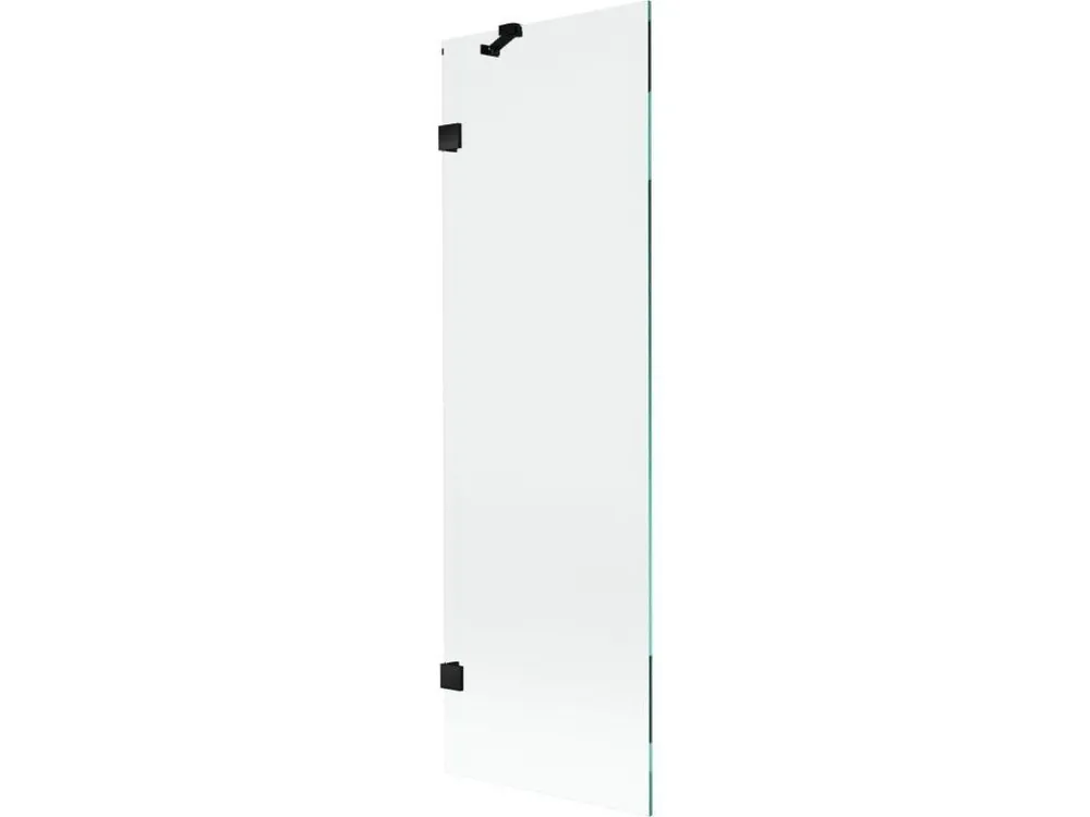 MEXEN/S - Lunar vanová zástěna FIX 60 x 150, transparent, černá 897-060-000-70-00 Vrácení Zdarma
