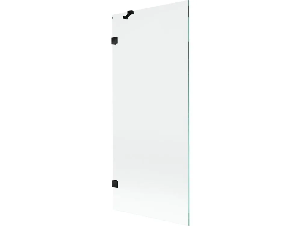 Cenově Výhodný MEXEN/S - Lunar vanová zástěna FIX 80 x 150, transparent, černá 897-080-000-70-00