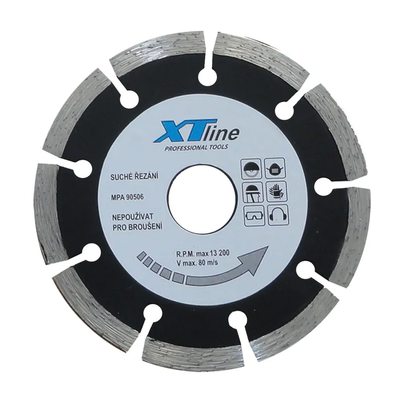 Zlevněný XTline HDS115 kotouč diamantový segmentový | 115x2x22,2 mm