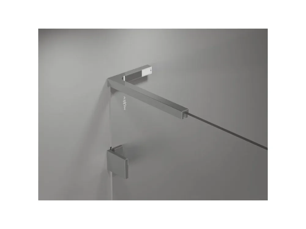 Akční Cena MEXEN/S - Lunar L vanová zástěna 2-křídlová pravá 90 x 150, transparent, chrom 897L-090-100-01-00-P