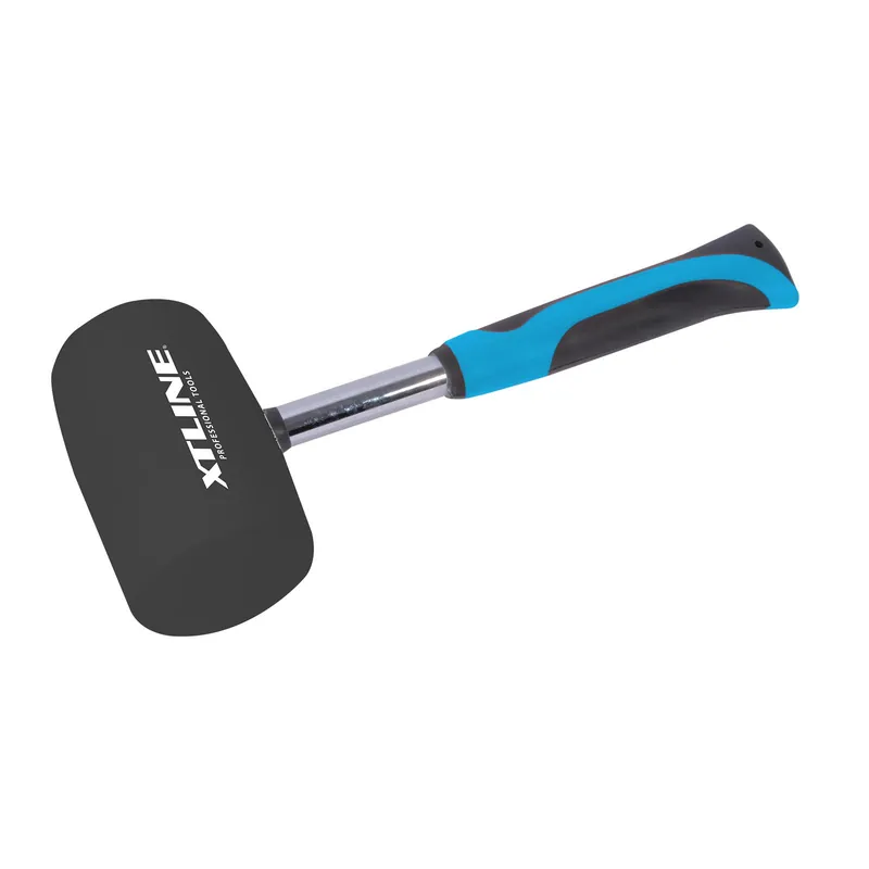 Akce XTline XT33061 palička gumová černá - kovová pogumovaná násada | 90 mm